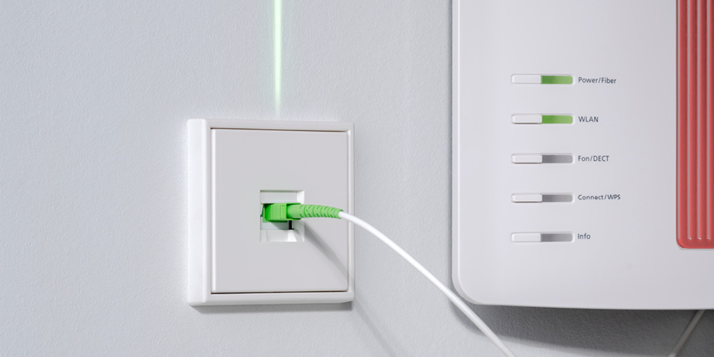 Die neuen Glasfaser-Anschlussdosen bei Elektro Kandzorra GmbH in Mannheim